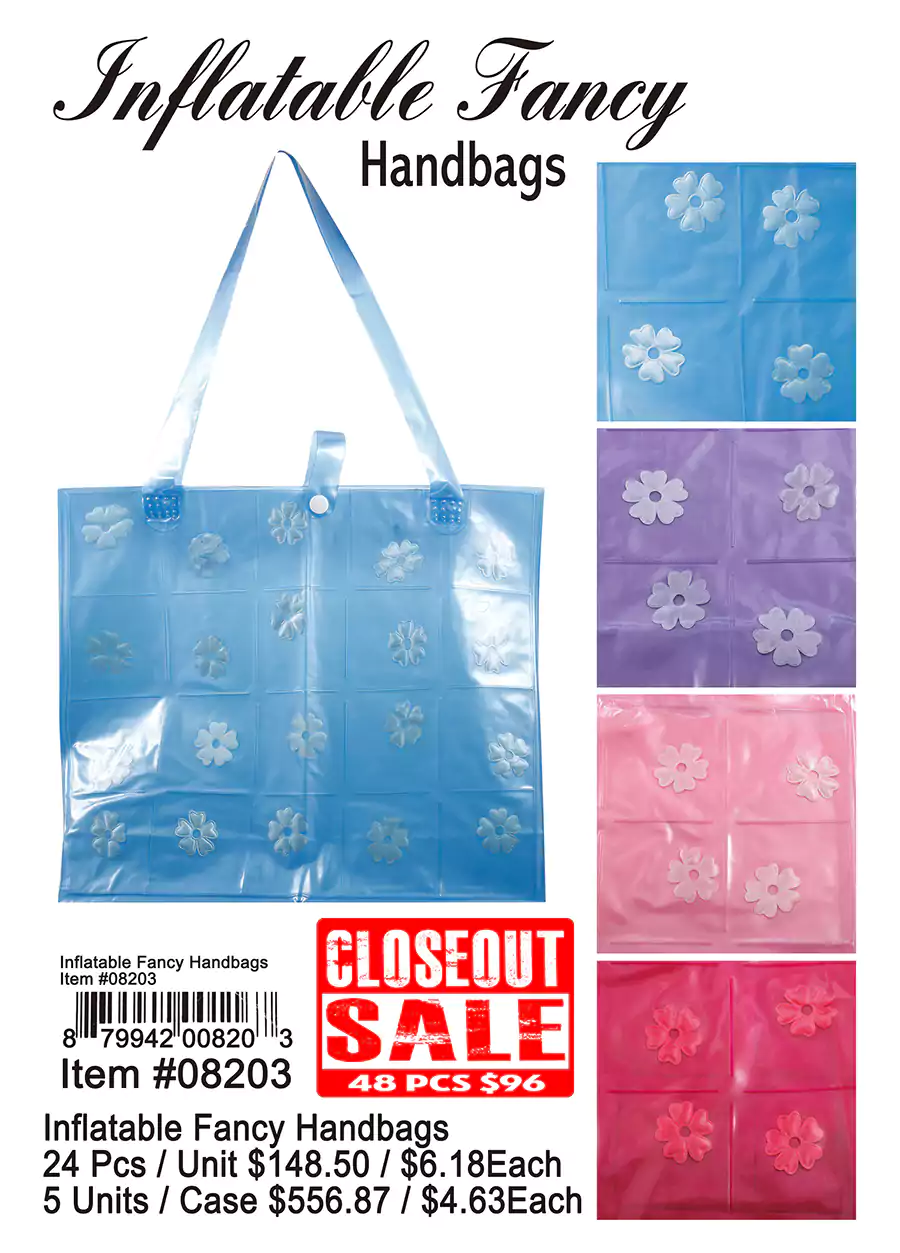 Inflatable Fancy Handbags (CL)